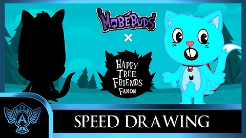 Speed Drawing: Happy Tree Friends Fanon - Cudy | Mobebuds Style