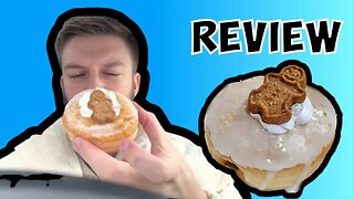 Tim Hortons Gingerbread Chocolate Dream Donut review