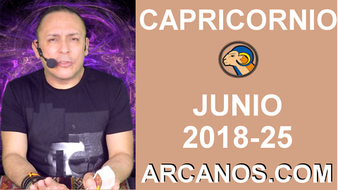 HOROSCOPO CAPRICORNIO-Semana 2018-25-Del 17 al 23 de junio de 2018-ARCANOS.COM