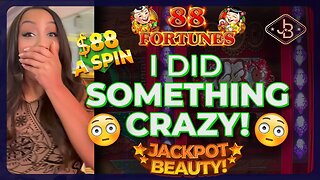 I Risked My Largest Bet Ever on 88 Fortunes Slot! And I Got It!