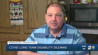Oklahoma man experiences delay receiving long-term disability for COVID