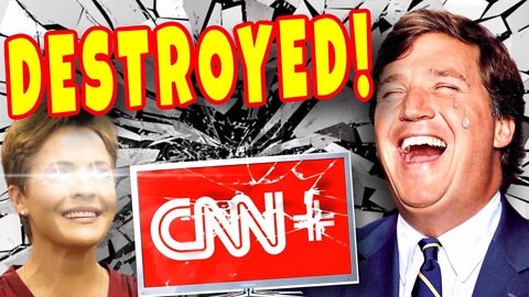 Tucker’s reaction to Kari Lake ROASTING CNN+ to reporter’s FACE is priceless 🤣