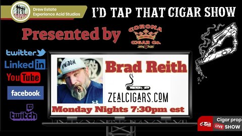 Brad Reith and Pastor Nicholas Quient, I'd Tap That Cigar Show Episode 126