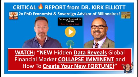 🔥 REPORT: How To Create Your FORTUNE as New Data Suggests World Financial Market Collapse IMMINENT