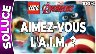 LEGO : Marvel's Avengers - AIMEZ-VOUS L'AIM ? - 100 % Minikits, Perso, Brique rouge, Stan Lee FR PS4