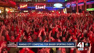 Kansas City competing for bigger sporting events