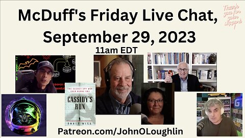 McDuff's Friday Live Chat, September 29, 2023