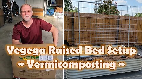 Vegega Raised Beds: In-Bed Vermicomposting (Worms)