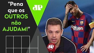 "Messi NÃO É salvador do MUNDO!" Veja análise após a eliminação do Barcelona para o PSG na Champions