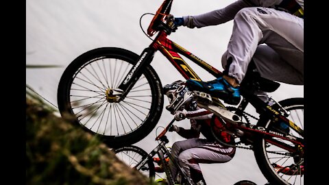 Incredible and fantastic mountain bike stunts