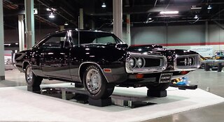 1970 Dodge Coronet RT R/T in Black & 440 Engine Sound on My Car Story with Lou Costabile
