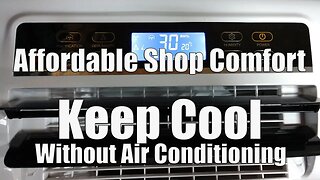 Keep Your Garage or Shop Cool Without An Air Conditioner - Needs Preparation, Start NOW