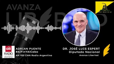 José Luis Espert con Adrian Puente en CNN Radio Argentina 07 07 2022