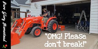 BLOOPER: The NOT Correct Way To Get Going On The Kubota L2501