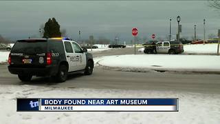 Police investigate body found near art museum