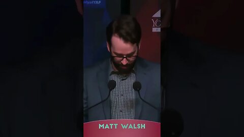 Matt Walsh, Responds To Being Demonetized On YouTube