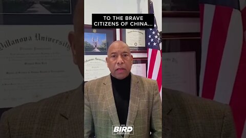 We must stand in solidarity with the brave citizens of China #birdforgovernor #SolidarityForChina