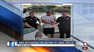 Cape Police thank citizen for assisting with canal rescue