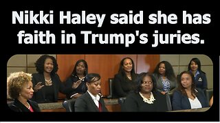 Nikki Haley says she has faith in Trump's juries - January 29, 2024