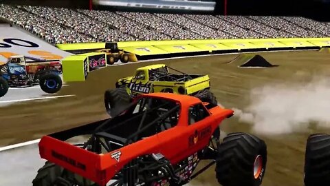 Monster Jam Freestyle #5 BeamNG.Drive Monster Jam #beamngdrive #monsterjam