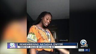 Memorial gathering for girl killed by school bus