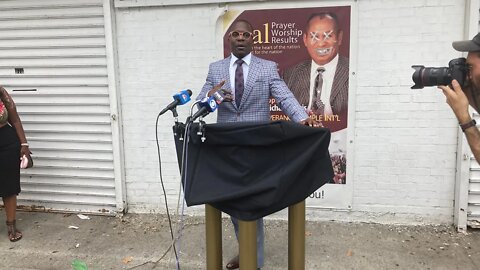 The Bishop Lamor Whitehead Press Conference at 922 Remsen Avenue Brooklyn NY 7/29/2022 Q&A