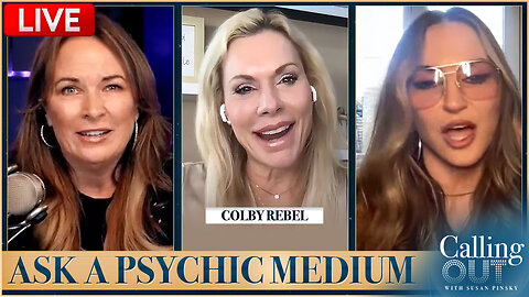 Drea De Matteo (The Sopranos) w/ Colby Rebel (Psychic Medium) & Kyle Thomas (Astrologer) – Calling Out With Susan Pinsky – Ep 143