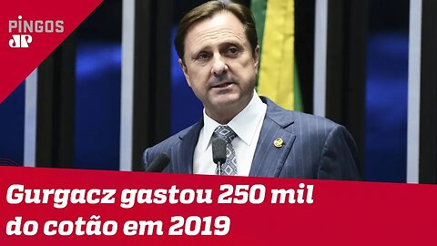 Senador que cumpre pena gasta R$ 250 mil do cotão