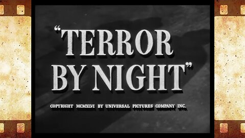 Terror by Night (1946) 📚 Sherlock Holmes | Crime, Drama, Film Noir