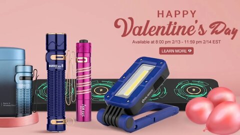 Olight Valentines Day Sale Up to 35% off !!