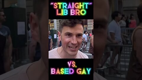 Lib Straight Vs Gay Guy