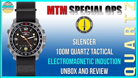 Military Beast! | MTM Special Ops Silencer 100m Quartz Electromagnetic Induction Unbox & Review
