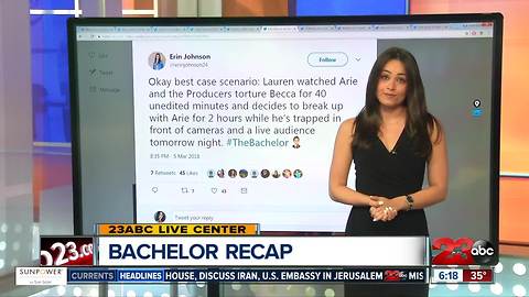 Social Media Reaction to Bachelor Finale