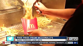 Free fries on Fridays from McDonald's