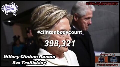 Hillary Clinton: Human Child Sex Trafficking... #VishusTv 📺