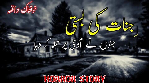 Jinnat Ki Basti | جنات کی بستی۔ |Horror Story | Urdu Scary Stories