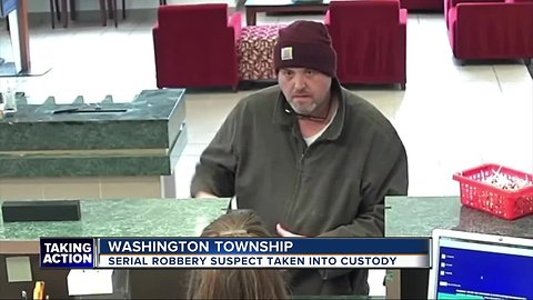 Viewer tips lead to suspect in series of bank robberies in Oakland and Macomb County