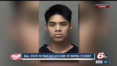 Ball State student accused of raping another student