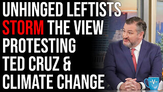 Unhinged Leftists STORM The View Protesting Ted Cruz, Backfiring On Democrats