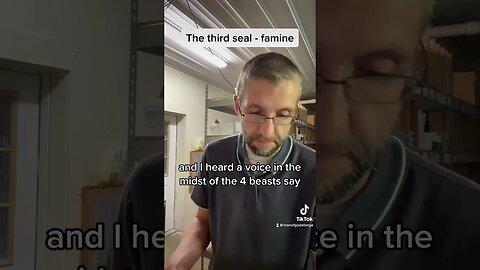 The third seal opens - famine #shorts #reels #christian #bible #shortsvideo