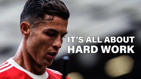 : "Work Like Me, To Become The Best: Cristiano Ronaldo's Winning Philosophy ⚽🏆"