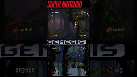 Pitfall: The Mayan Adventure- Snes vs Genesis Comparison