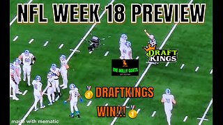 NFL Week 18 Preview, Cowboys Rigged, Bills Dead or Alive, CFP Natty - DFS Destiny