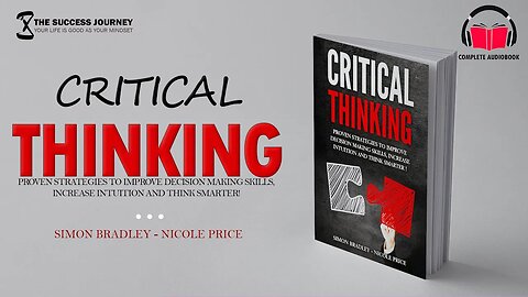 Critical Thinking by Simon Bradley and Nicole Price #discipline #success #goal #money #finance