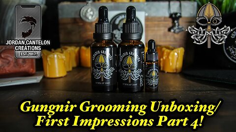 I CAN'T BELIEVE GUNGNIR GROOMING MADE THIS... Gungnir Grooming Unboxing and First Impressions #4!