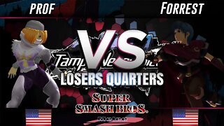 prof (Sheik/Marth) vs. Publix | Forrest (Marth/Fox) - Melee Losers Quarter-Finals - TNS 8