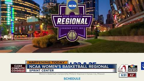 Women's Sweet 16 & Elite 8 in KC this weekend