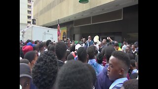 SOUTH AFRICA - Johannesburg - COSAS march to Luthuli House (videos) (nt6)