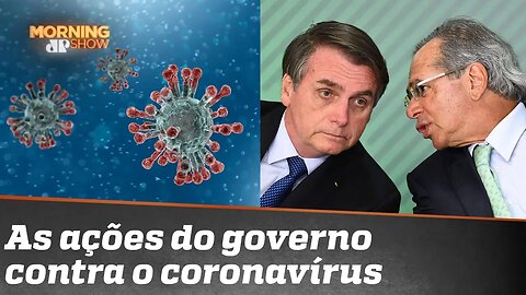 Governo anuncia aporte de 147 bi na economia para conter coronavírus