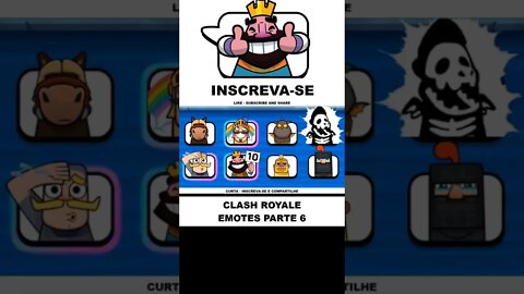 EMOTES CLASH ROYALE PARTE 6